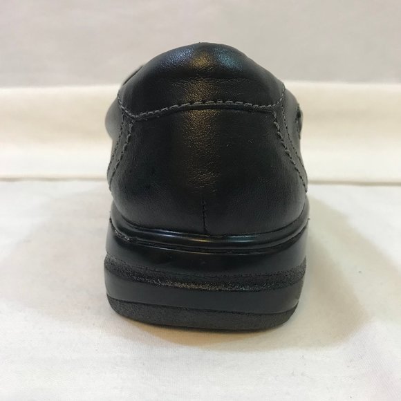 Nurse Mates Black Leather Meredith Work Shoe - Picture 7 of 10